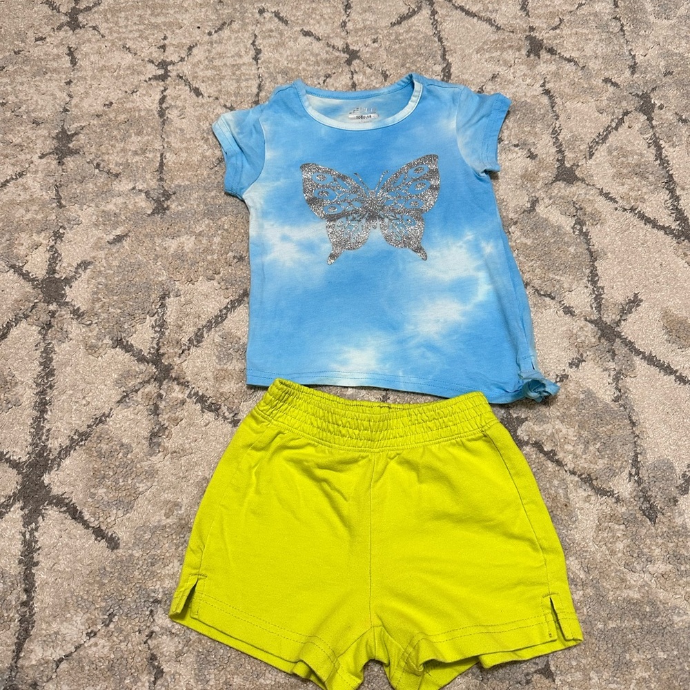 4t Girls active wear outfit